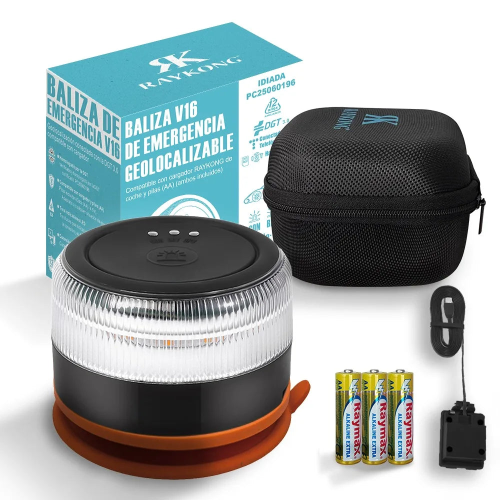 Baliza Beacon v16 geolocation dgt 3.0 Raykong